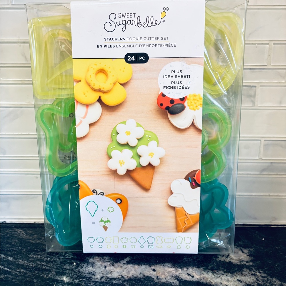 Sweet Sugarbelle Stackers cookie cutter set. 24 pc. Brand new kit.